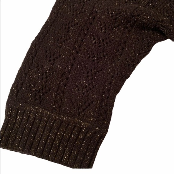 Style and Co Black Open Front Cardigan NWOT Size S - Picture 5 of 5